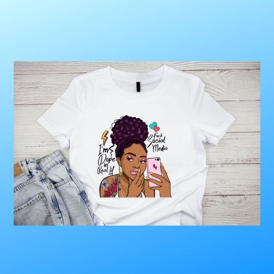 F Social Media Tee