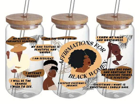 Affirmations For Black Women Cup