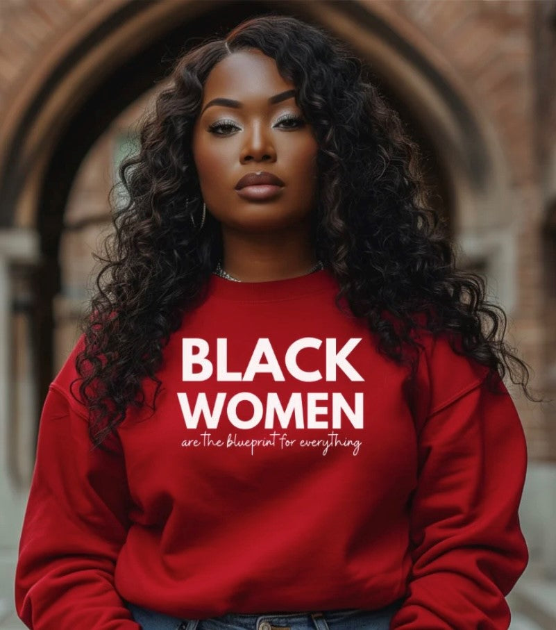 Black Women Sweatshirt