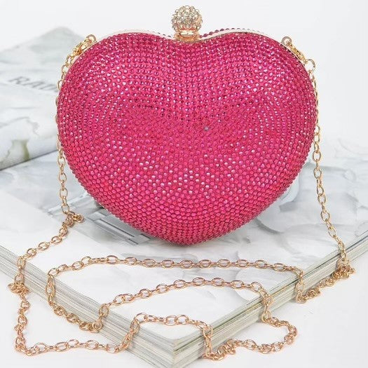 Heart on Ice Clutch