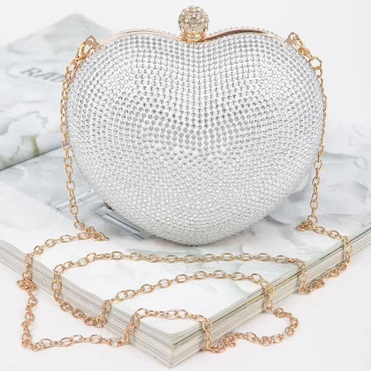 Heart on Ice Clutch