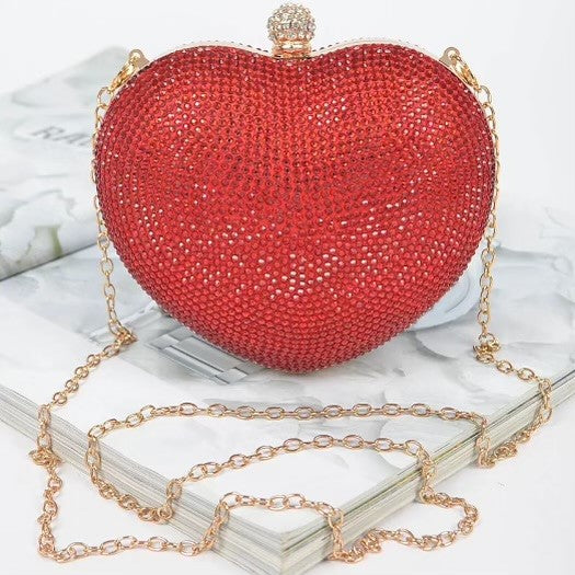 Heart on Ice Clutch