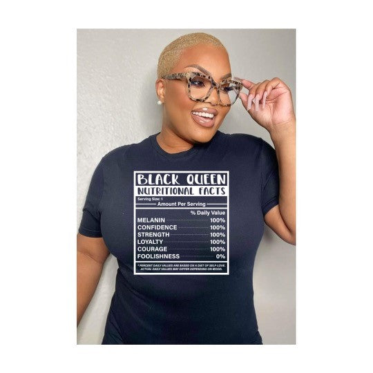 Black Queen Facts Tee